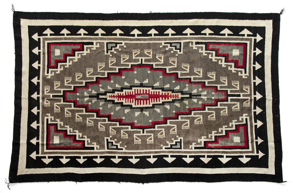 Appraisal: Navajo Klagetoh Textile ca Navajo Klagetoh Textile ca Klagetoh Textile