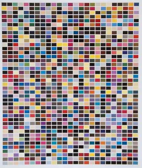 Appraisal: Gerhard Richter b after Poster offset lithograph printed in colours