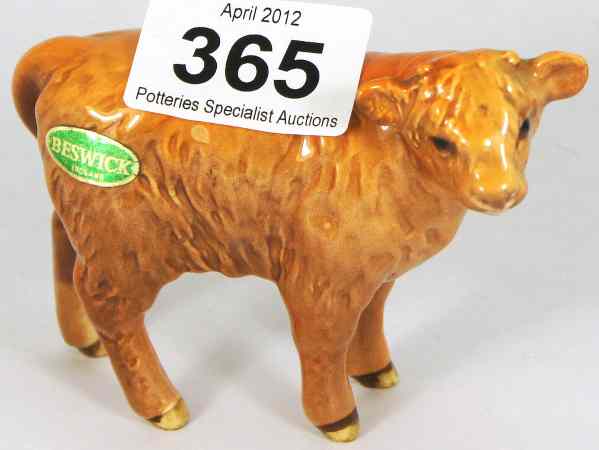 Appraisal: Beswick Highland Calf D