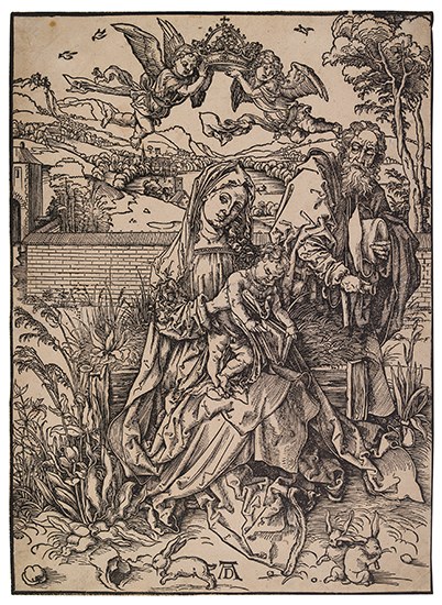 Appraisal: ALBRECHT D RER The Holy Family with the Three Hares