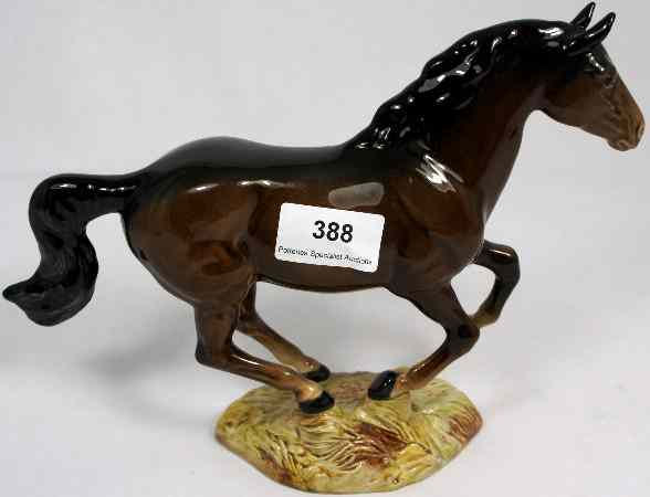 Appraisal: Beswick Galloping Brown Horse on base