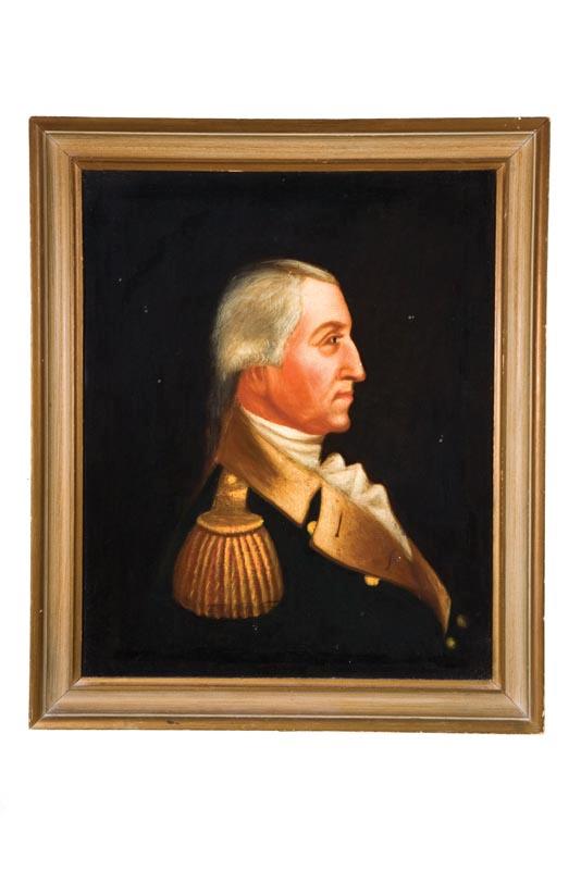 Appraisal: PORTRAIT OF GENERAL GEORGE WASHINGTON AMERICAN LATE TH-EARLY TH CENTURY