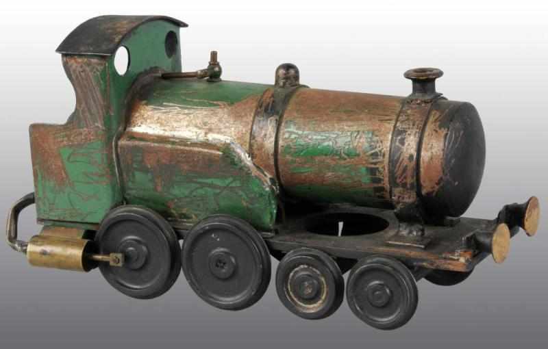 Appraisal: Unidentified Live Steam Locomotive Description This is an extremely heavily