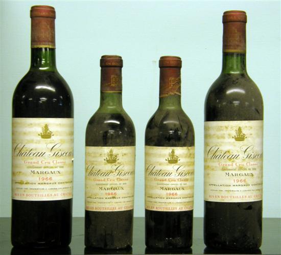 Appraisal: Chateau Giscours Grand Cru Classe Margaux bottles half bottles PROVENANCE