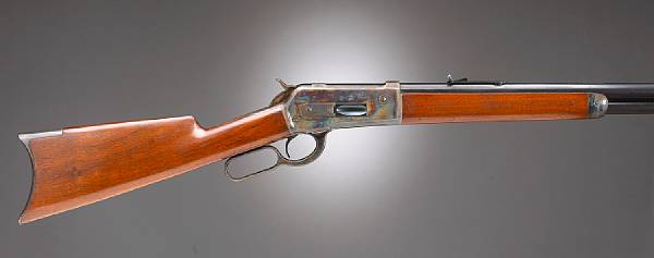 Appraisal: A fine and rare factory inscribed Winchester Model lever action