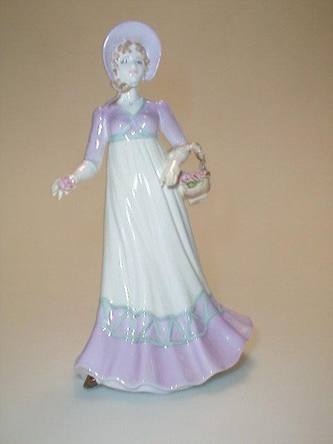 Appraisal: A Coalport figure Jane Bennett from the Past Times Collection