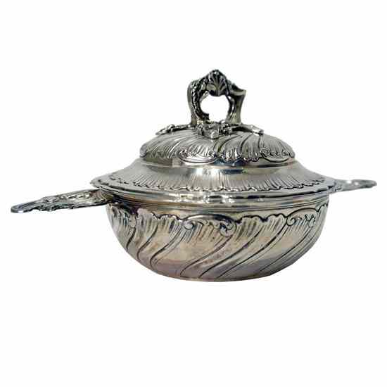 Appraisal: A French Leon Lapar Louis XV Style Silver Covered Serving