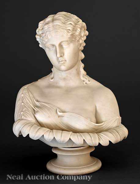 Appraisal: A Copeland Parian Bust of Clytie inscribed after the Antique