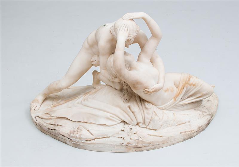 Appraisal: ANTONIO CANOVA - CUPID PSYCHE Marble x x in Provenance