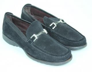 Appraisal: Men's suede Salvatore Ferragamo loafers Men's size