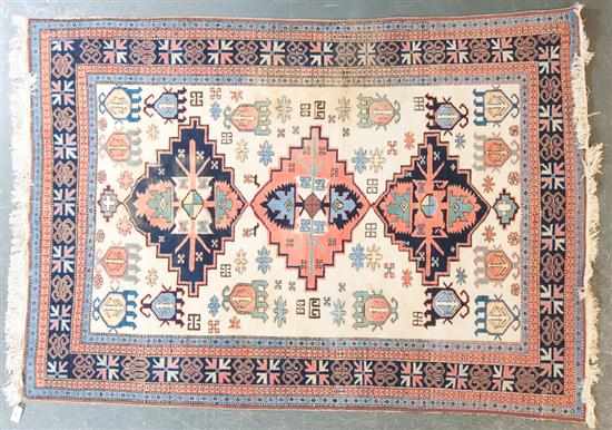 Appraisal: Ardebil rug Iran circa x Estimate - Stained