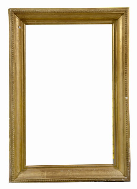 Appraisal: A TH CENTURY GILT FRAME with cushion moulded border rebate