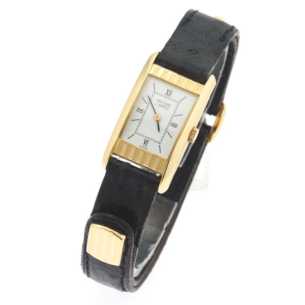 Appraisal: VAN CLEEF ARPELS K GOLD ART DECO WATCH mm x