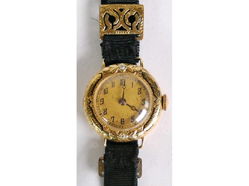 Appraisal: A Le COULTRE EARLY TWENTIETH CENTURY ct GOLD AND DIAMOND