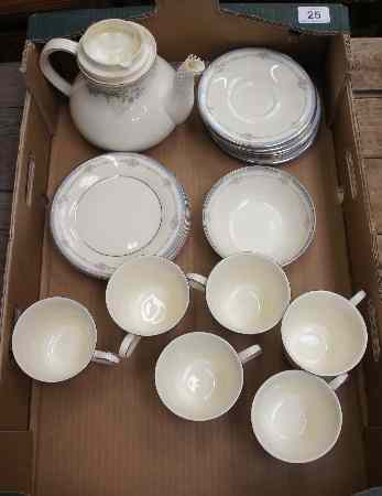 Appraisal: Royal Doulton Tableware pattern Lisa Tea Set comprising Tea Pot