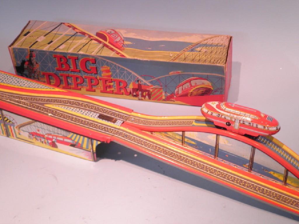 Appraisal: A mid thC tin plate toy Big Dipper complete with