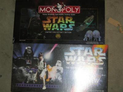 Appraisal: A Star Wars Monopoly game limited edition by Parker Brothers