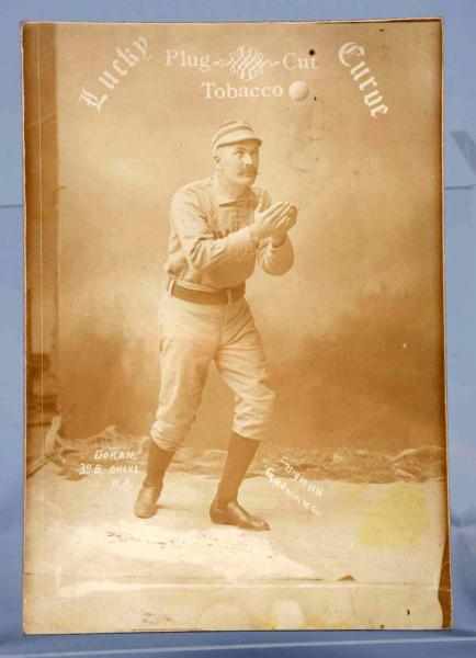 Appraisal: Baseball Proof Photograph of Omaha's T B Doran Minor League