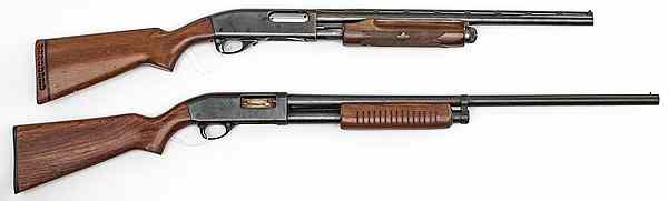 Appraisal: Remington Model Pump Shotgun PLUS J C Higgins Model Pump