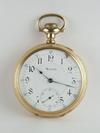 Appraisal: POCKET WATCH - Gent's open face gold filled pocket watch