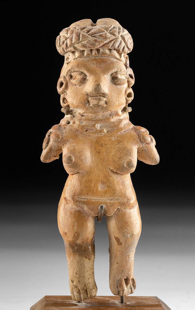 Appraisal: Chupicuaro Pottery Standing Pretty Lady Figure Pre-Columbian Western Mexico Chupicuarro