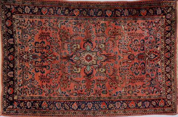 Appraisal: Semi Antique Persian Sarouk rug ' x ' EST