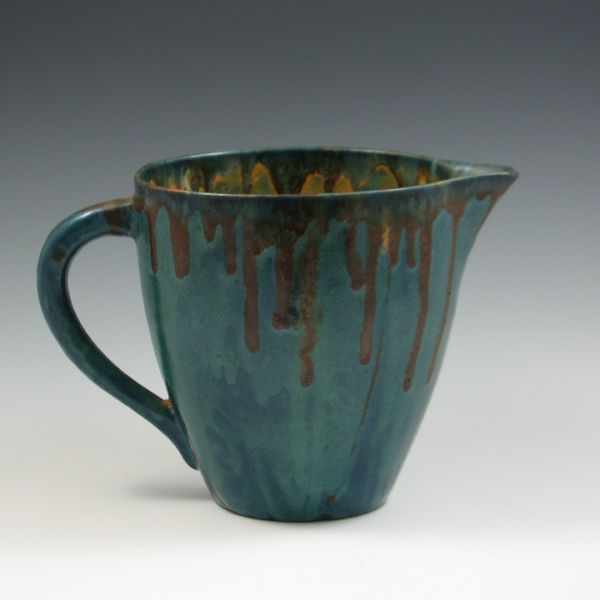 Appraisal: Paul Revere Pottery Pitcher marked with die impressed Paul Revere