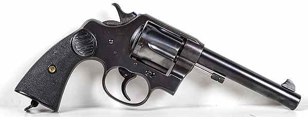 Appraisal: Colt New Service Double-Action Revolver LC cal barrel S N