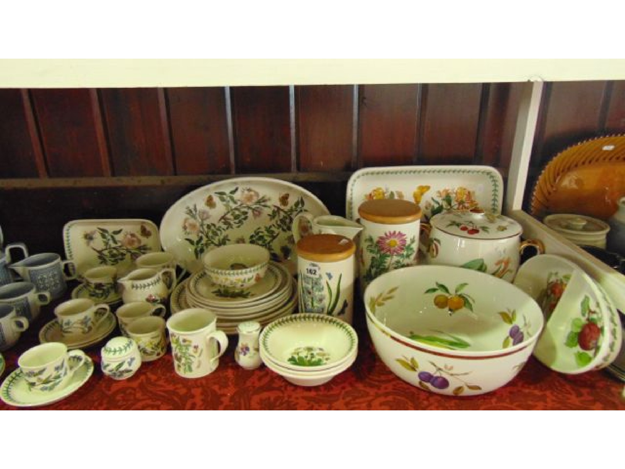 Appraisal: An extensive collection of Portmeirion Botanic Garden pattern wares including