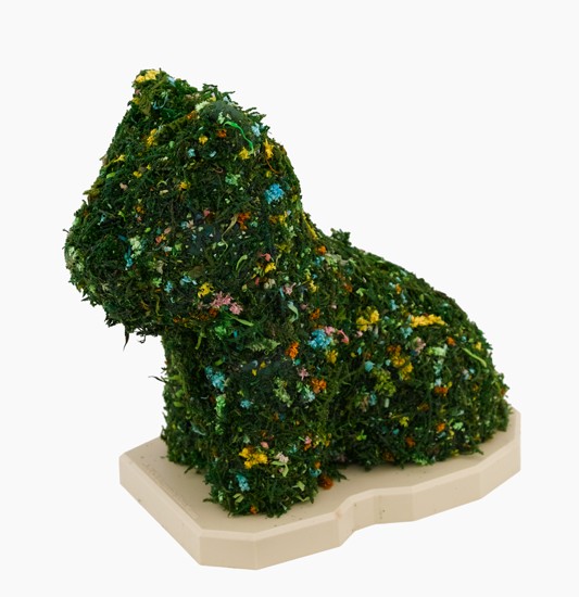 Appraisal: JEFF KOONS Puppy Dried-flower multiple - mm inches height Published