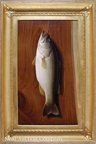 Appraisal: Hal Alexander Courtney Morrison American Georgia - Nature Morte Largemouth