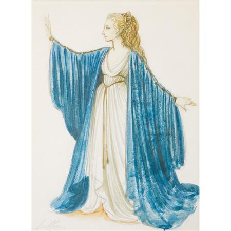 Appraisal: Carl Toms British - Costume Design for Beverly Sills possibly