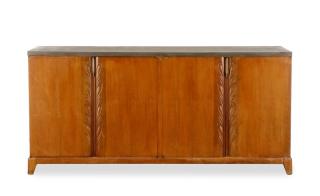 Appraisal: John Stuart Inc Modernist Buffet Sideboard Cabinet John Stuart Inc