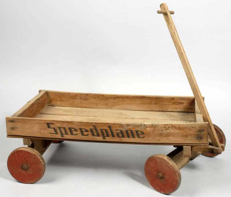 Appraisal: Lot of Wooden Toys Description Includes one all original wagon