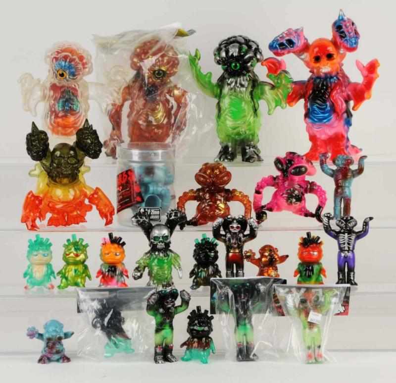 Appraisal: Lot of Blobpus Soft Vinyl Figures Description Includes ten plus