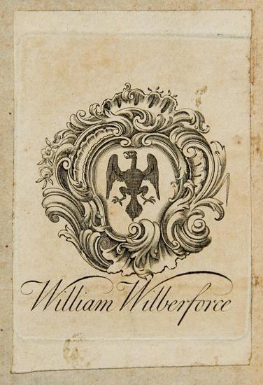 Appraisal: FERGUSON Adam - William WILBERFORCE An Essa y on the