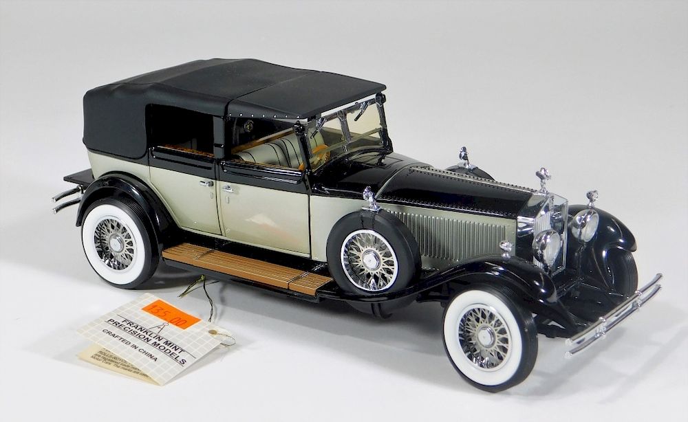 Appraisal: Franklin Mint Rolls Royce Phantom I Diecast United States Contemporary