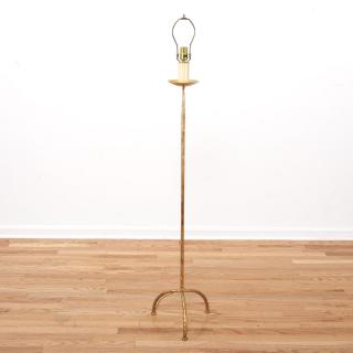 Appraisal: Manner Felix Agostini gilt bronze floor lamp Manner Felix Agostini