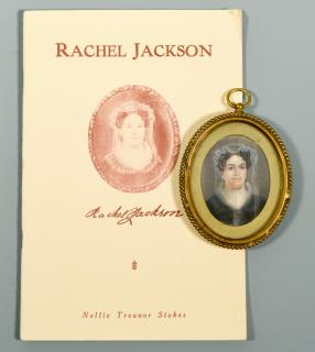 Appraisal: Rachel Jackson Portrait Miniature th century miniature portrait of Rachel