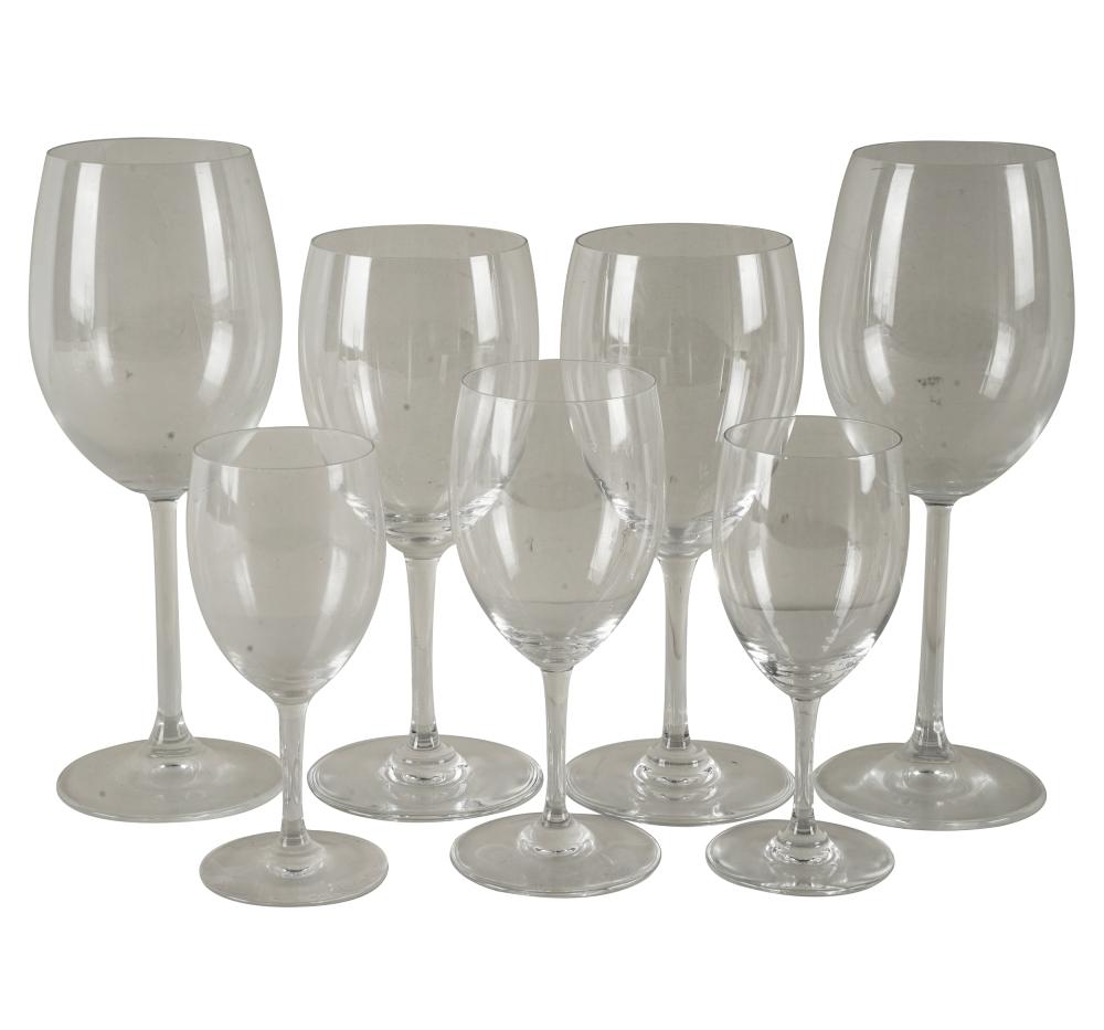 Appraisal: SET OF BACCARAT STEMWAREeach marked comprising four red wineglasses inches