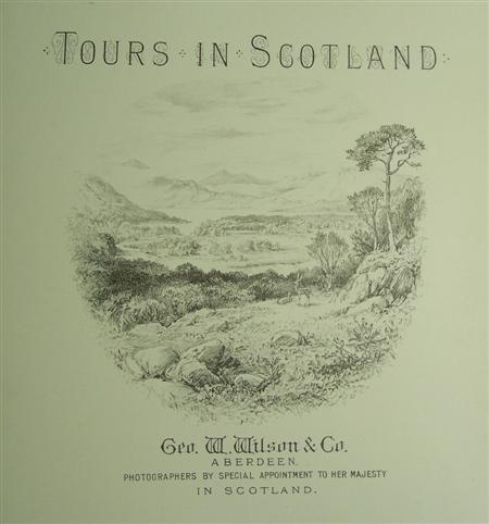 Appraisal: Valentine James An album of views of Perthshire Dundee c