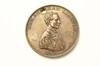 Appraisal: POLITICAL CAMPAIGN TOKEN - Lincoln Rail Splitter Silvered Brass Token