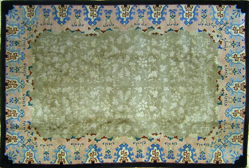 Appraisal: Chinese throw rug ca ' x '