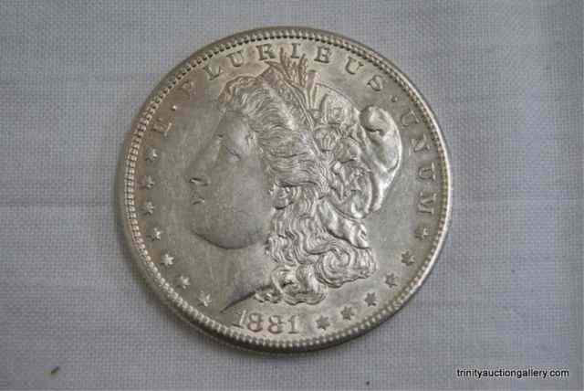 Appraisal: S Silver Morgan - One Dollar CoinAn excellent coin in