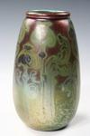 Appraisal: RARE ART POTTERY VASE - Ovoid Poppy Decorated Vase by