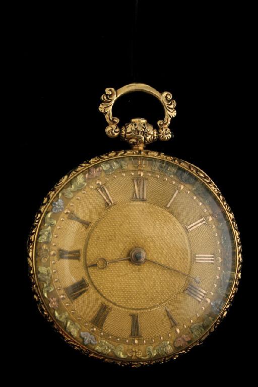 Appraisal: A George IV ct gold key-wind Pocket Watch with engraved