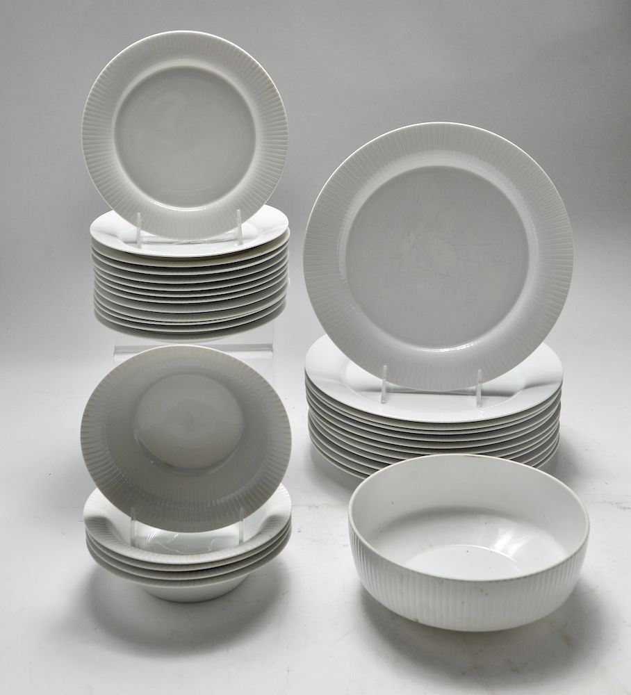 Appraisal: Rosenthal Germany Porcelain Dishes Group of Rosenthal Germany white porcelain