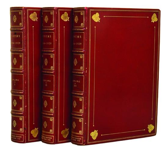 Appraisal: KIPLING Rudyard - Poems - New York Doubleday Doran Company