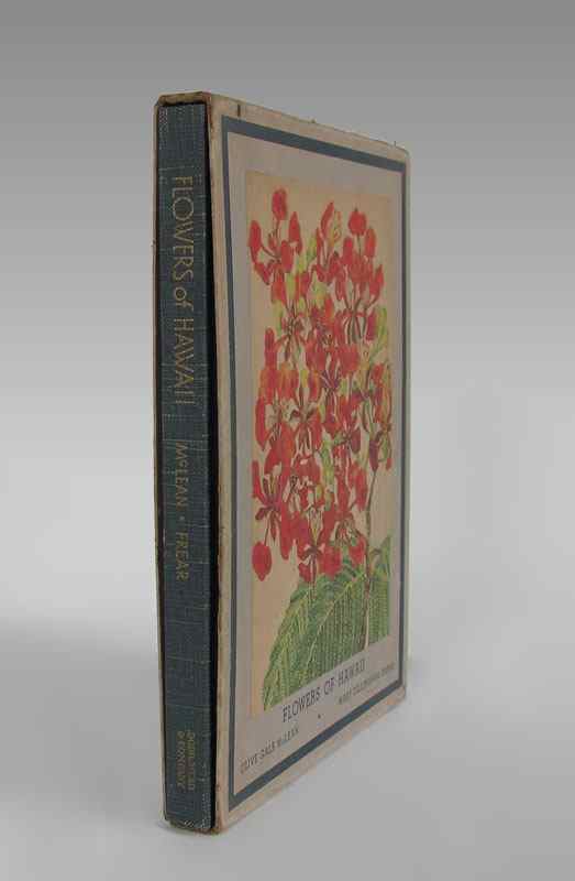 Appraisal: FLOWERS OF HAWAII BOOK McCLEAN FREAR ''Flowers of Hawaii'' by