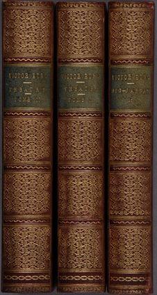 Appraisal: HUGO VICTOR WORKS Paris Hachette various dates VO volumes red